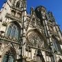 La façade flamboyante de la Cathédrale