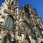 La façade flamboyante de la Cathédrale