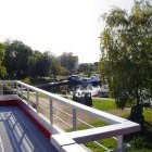 Vue sur le Port de France depuis une passerelle - ©Ville de Toul