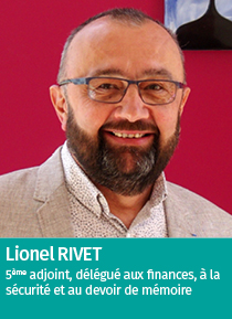 Lionel Rivet 5ème Adjoint