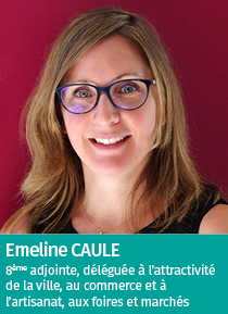 Emeline Caule 8ème adjointe