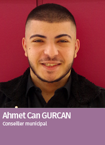 Ahmet Can Gurcan Conseiller municipal.