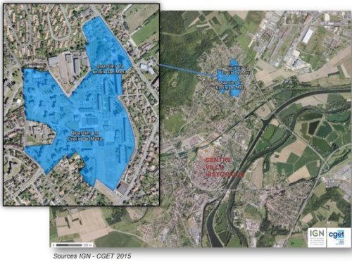 Zone concernée par le contrat de ville 