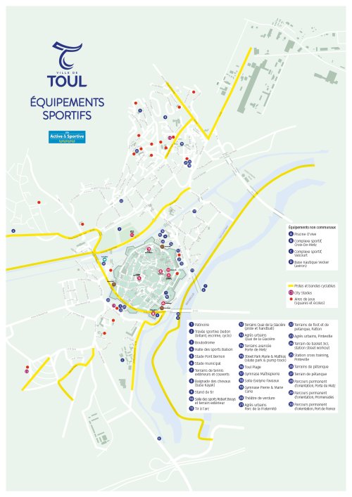 Plan des équipements sportifs 2025